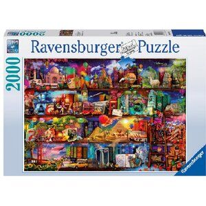 New sealed Ravensburger 2000pcs Puzzle-World of Books| Adult Puzzles